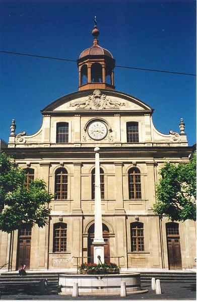 Genève, Temple de la place de la Fusterie