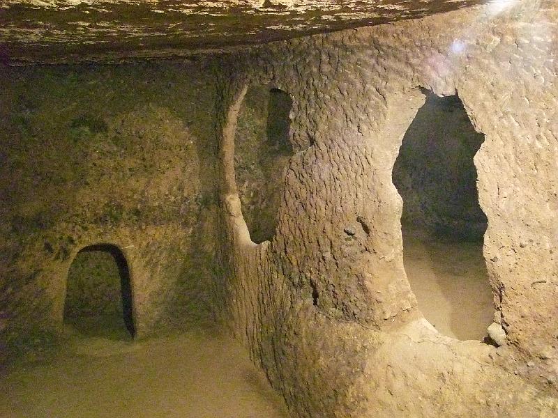 Cappadoce, ville souterraine à Saratli